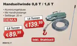 Stabilo Fachmarkt Handseilwinde DEMA Angebot