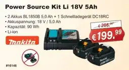 Stabilo Fachmarkt Power Source Kit Li 18V 5Ah Makita Angebot