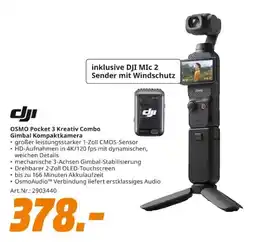 MediaMarkt DJI OSMO Pocket 3 Kreativ Combo Angebot