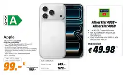 MediaMarkt Apple iPhone 17 Pro 5G 256 GB Dual SIM Smartphone Angebot