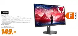 MediaMarkt Lenovo Legion 27Q-10 Gaming Monitor Angebot