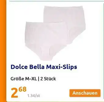 Action Dolce Bella Maxi Slips Angebot