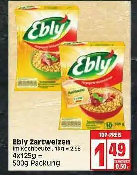 Edeka Ebly Zartweizen Angebot