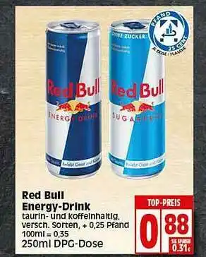 Elli Markt Red Bull Energy Drink Angebot