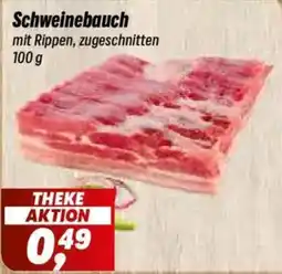 Simmel Schweinebauch mit Rippen, zugeschnitten Angebot