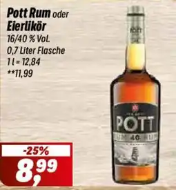 Simmel Pott Rum Angebot