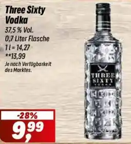 Simmel Three Sixty Vodka Angebot