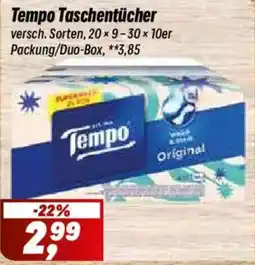 Simmel Tempo Taschentücher Angebot
