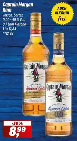 Simmel Captain Morgan Rum Angebot
