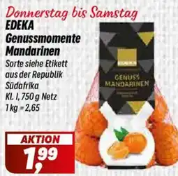 Simmel EDEKA Genussmomente Mandarinen Angebot