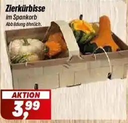 Simmel Zierkürbisse im Spankorb Angebot