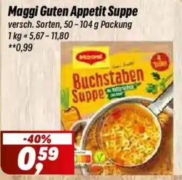 Simmel Maggi Buchstaben Suppe Angebot