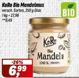 Simmel KoRo Bio Mandelmus Angebot