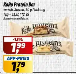 Simmel KoRo Protein Bar Angebot