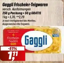 Simmel Gaggli Frischeier-Teigwaren Angebot