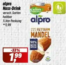 Simmel alpro Nuss-Drink Angebot