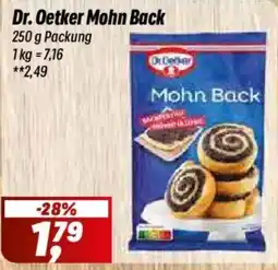 Simmel Dr. Oetker Mohn Back Angebot