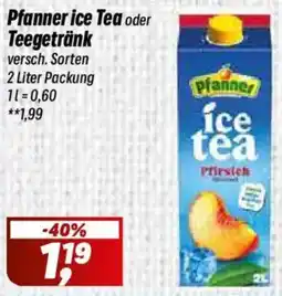 Simmel Pfanner ice Tea Angebot