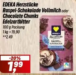 Simmel EDEKA Herzstücke Raspel-Schokolade Vollmilch Angebot