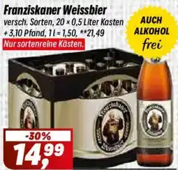 Simmel Franziskaner Weissbier Angebot