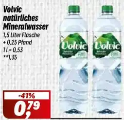 Simmel Volvic natürliches Mineralwasser Angebot