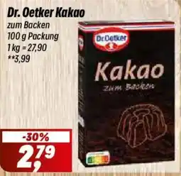 Simmel Dr. Oetker Kakao zum Backen Angebot