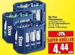 Edeka Herkules Bio Vilsa Mineralwasser Angebot