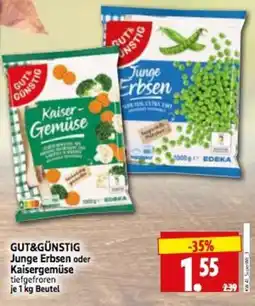 Edeka Herkules Junge Erbsen oder KaiserGemüse Angebot
