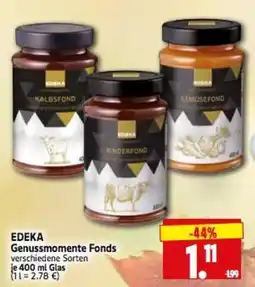 Edeka Herkules EDEKA Genussmomente Fonds Angebot