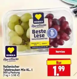 Edeka Herkules EDEKA Herzstücke Italienischer Tafeltrauben Mix KL. I Angebot