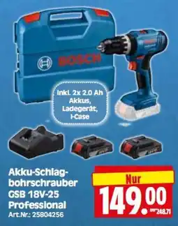 Herkules Baumarkt Akku-Schlagbohrschrauber GSB 18V-25 Professional Angebot