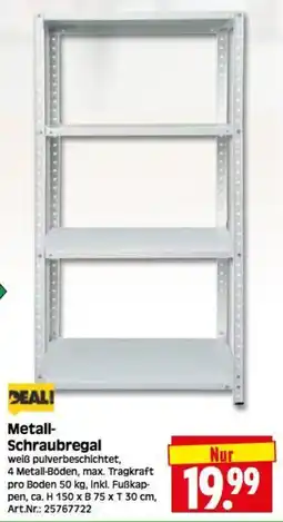 Herkules Baumarkt Metall-Schraubregal Angebot