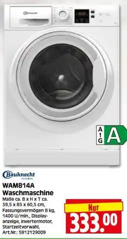 Herkules Baumarkt Bauknecht Waschmaschine Angebot