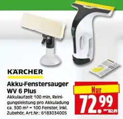 Herkules Baumarkt KÄRCHER Akku-Fenstersauger WV 6 Plus Angebot