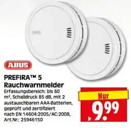 Herkules Baumarkt ABUS PREFIRA™ 5 Rauchwarnmelder Angebot