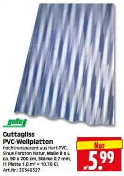 Herkules Baumarkt Cuttagliss PVC-Wellplatten Angebot