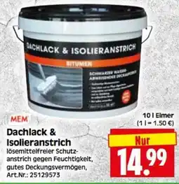 Herkules Baumarkt MEM Dachlack & Isolieranstrich Angebot