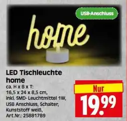 Herkules Baumarkt LED Tischleuchte home Angebot