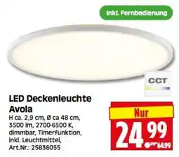 Herkules Baumarkt LED Deckenleuchte Avola Angebot
