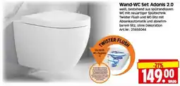 Herkules Baumarkt Wand-WC Set Adonis 2.0 Angebot