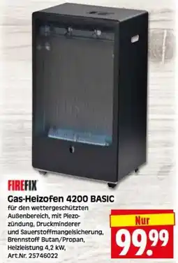 Herkules Baumarkt FIREFIX Gas-Heizofen 4200 BASIC Angebot