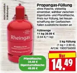 Herkules Baumarkt Propangas-Füllung Rheingas Angebot