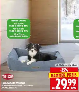 Herkules Baumarkt TRiXiE Hunde Bett Viviana Angebot