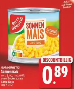 Elli Markt GUT&GÜNSTIG Sonnenmais Angebot