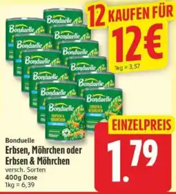 Elli Markt Bonduelle Erbsen, Möhrchen oder Erbsen & Möhrchen Angebot