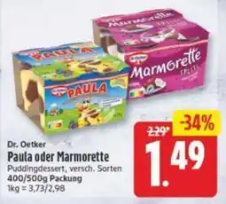 Elli Markt Dr. Oetker Paula oder Marmorette Angebot
