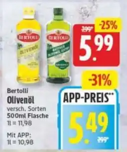 Elli Markt Bertolli Olivenöl Angebot
