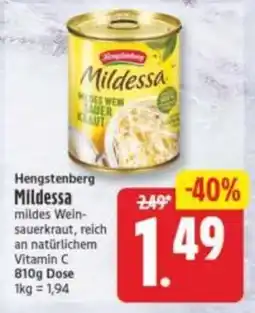 Elli Markt Hengstenberg Mildessa mildes Wein-sauerkraut Angebot