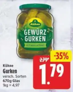 Elli Markt Kühne Gewürz Gurken Angebot