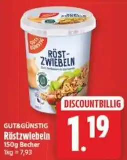 Elli Markt GUT&GÜNSTIG Röstzwiebeln Angebot